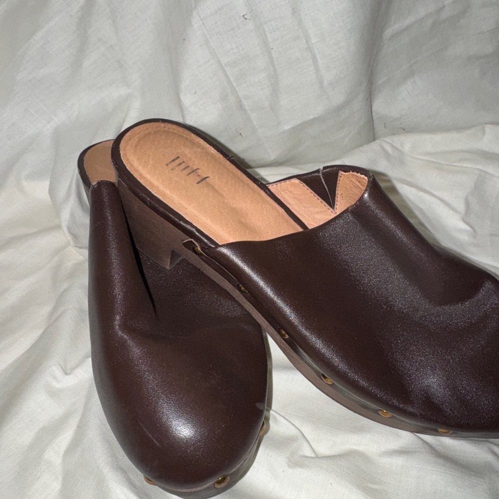 J.Jill  Leather Clogs
